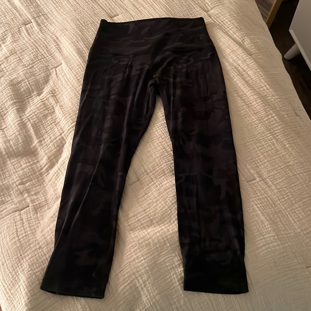 Lululemon camo align crops